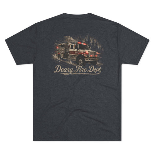 Deary Fire Engine 9 Vintage Tee
