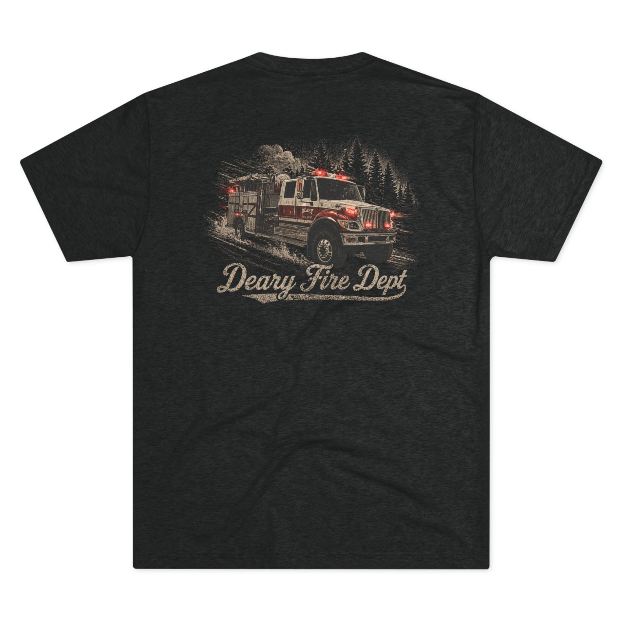 Deary Fire Engine 9 Vintage Tee